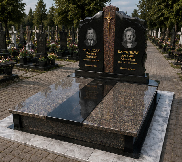 Подвійний гранітний меморіальний комплекс «Промінь Вічності»