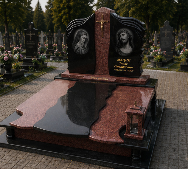 Подвійний гранітний меморіальний комплекс «Священний Спокій»