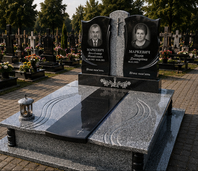Подвійний гранітний меморіальний комплекс «Пам’ять»