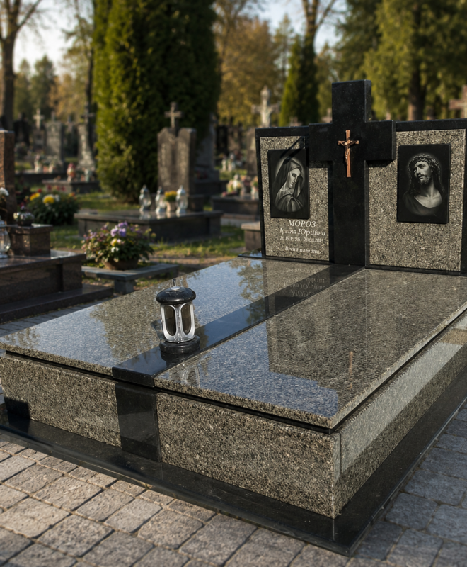 Подвійний гранітний меморіальний комплекс «Священна Пам’ять»