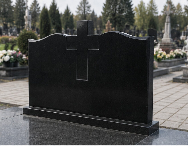 Подвійна гранітна стела «Хрест Пам’яті»